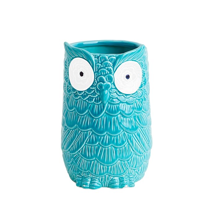 MORWEE OWLoween Mini Planter - Teal