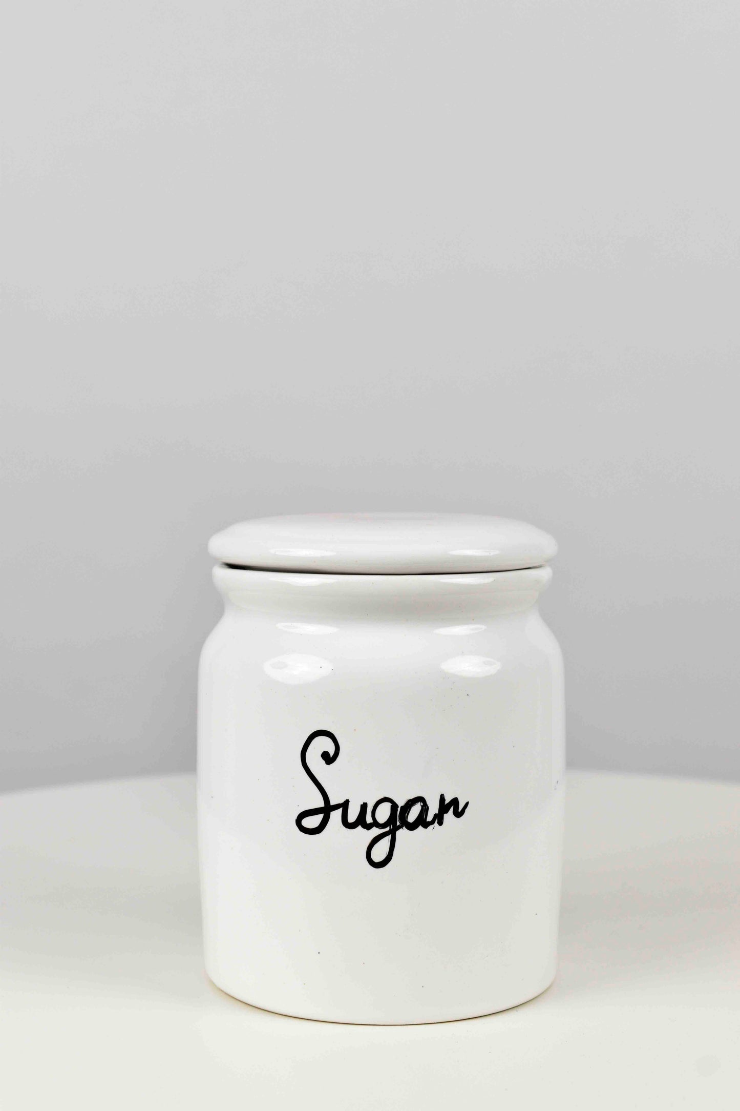 Morwee SPICES container ceramic kitchen airtight storage with wooden lid and spoon