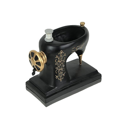 MORWEE Vintage Stitch Resin Sewing Machine Succulent Planter Flower Pot Garden Decor One Size