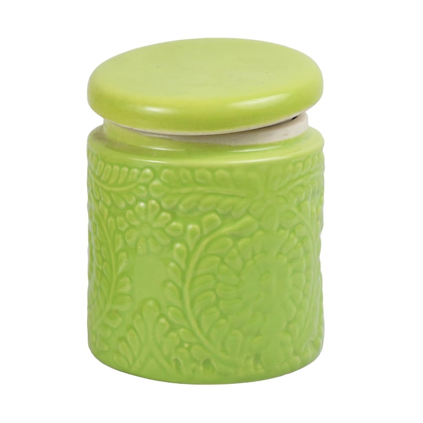 Morwee Ambos green jar