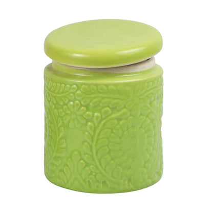 Morwee Ambos green jar