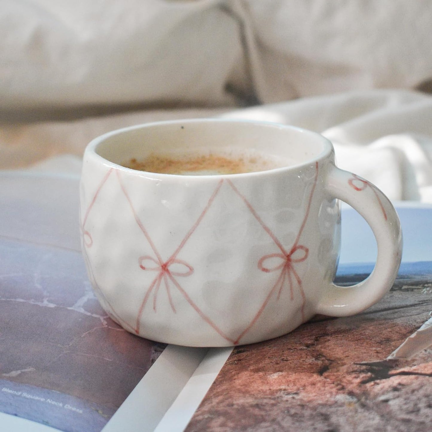 Morwee Cross Bow Tea Cup & Coaster Set