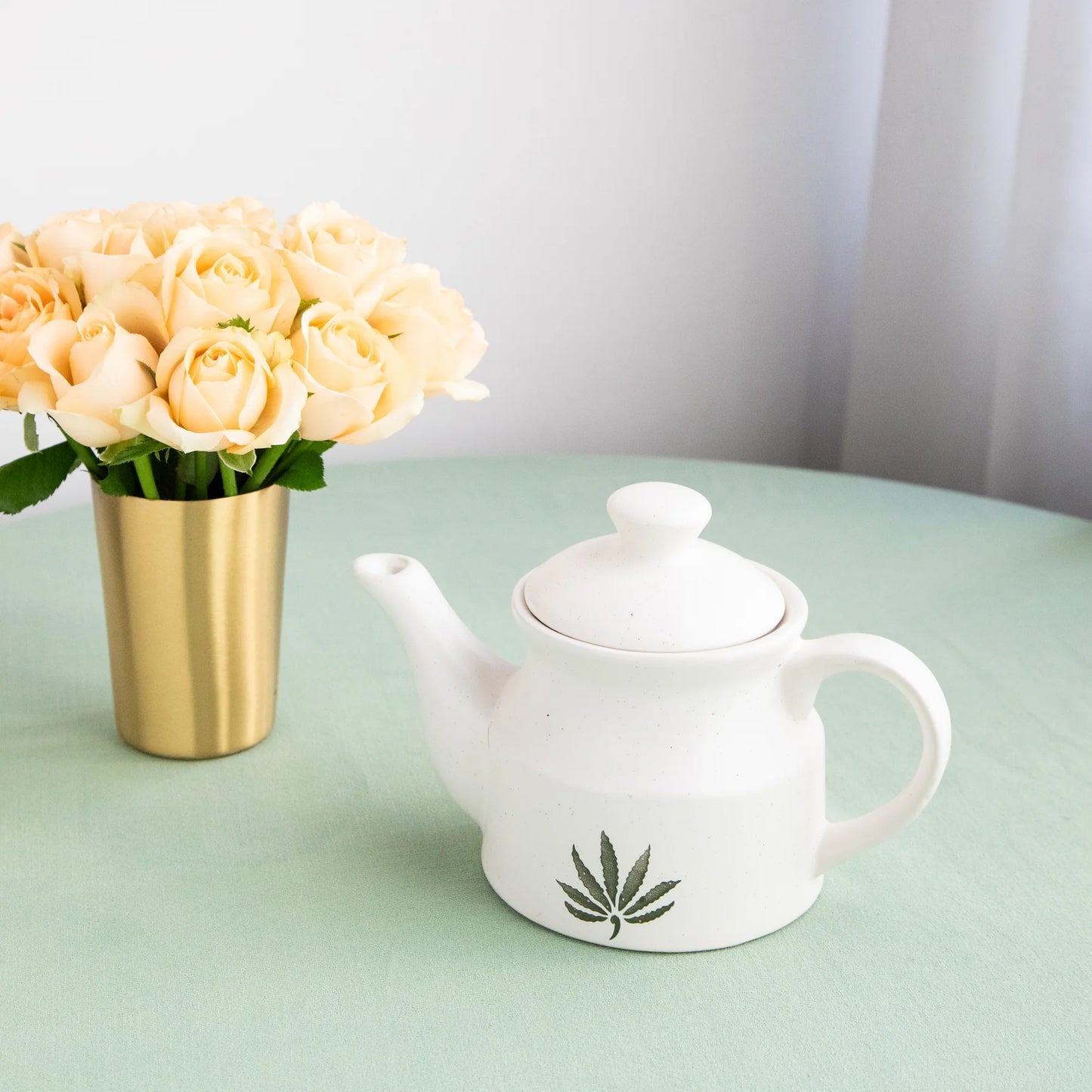 Morwee premium Ceramic 6 piece Morning Tea Set - Matte White
