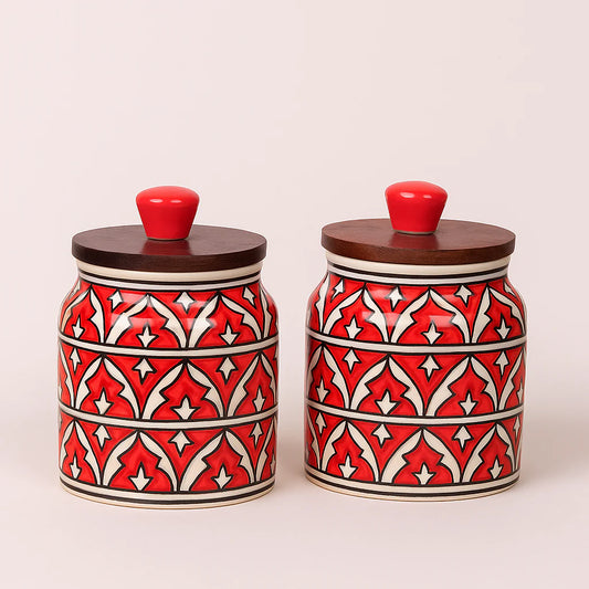 Morwee red  Muglayi paint  air tight jar