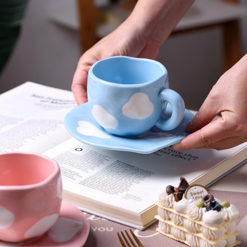 Morwee Blue Cloud cup with saucer