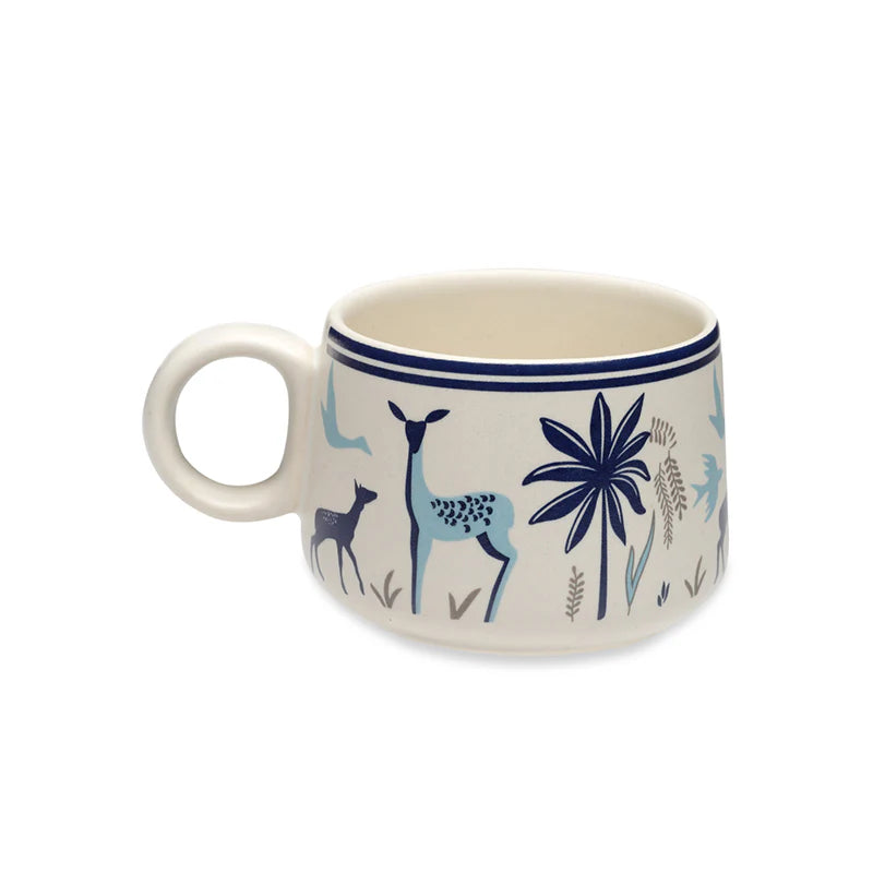 Morwee HANDICRAFTS Ceramic Tea Cup Set of 6