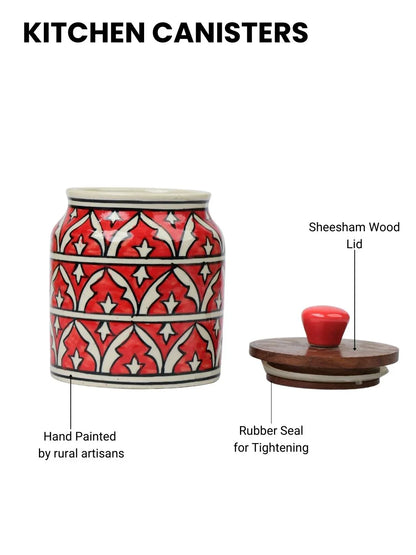 Morwee red  Muglayi paint  air tight jar