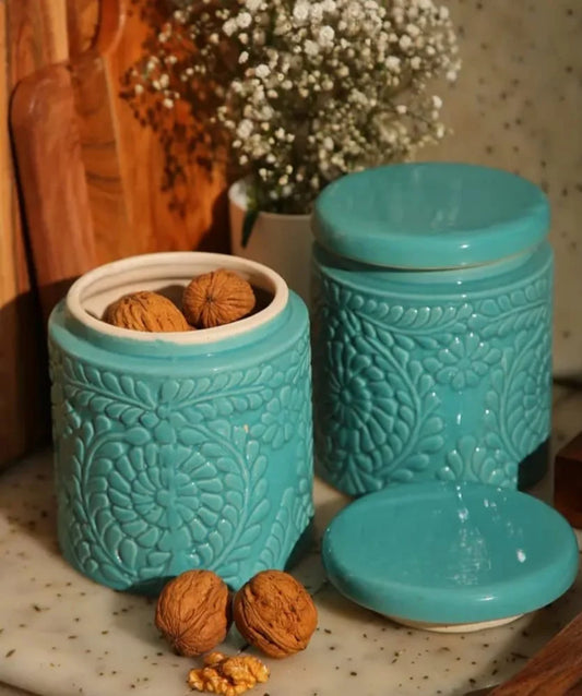Morwee Ambos blue  jar
