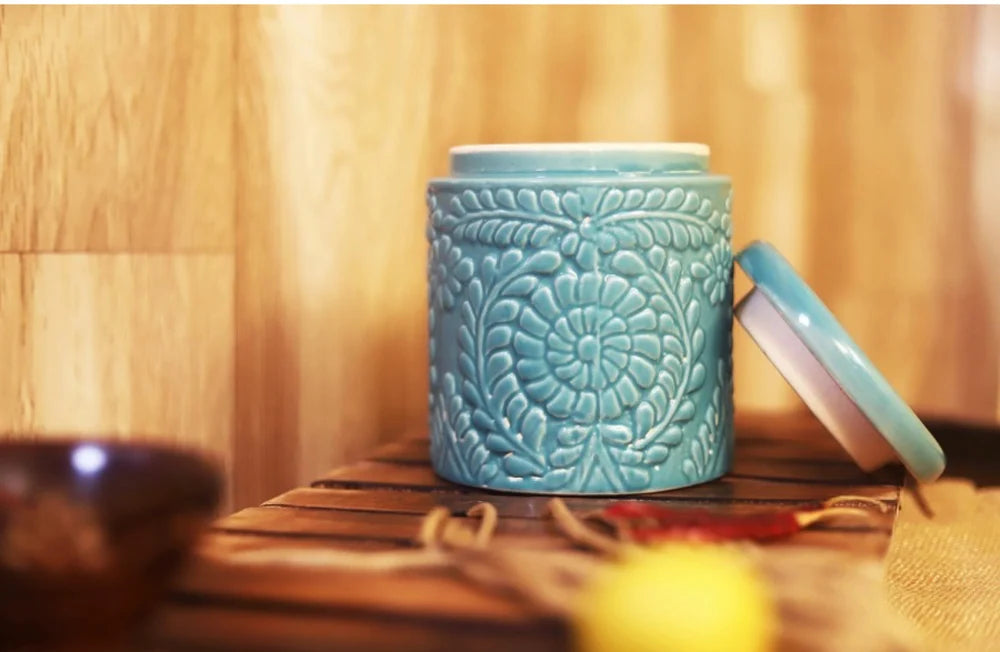 Morwee Ambos blue  jar